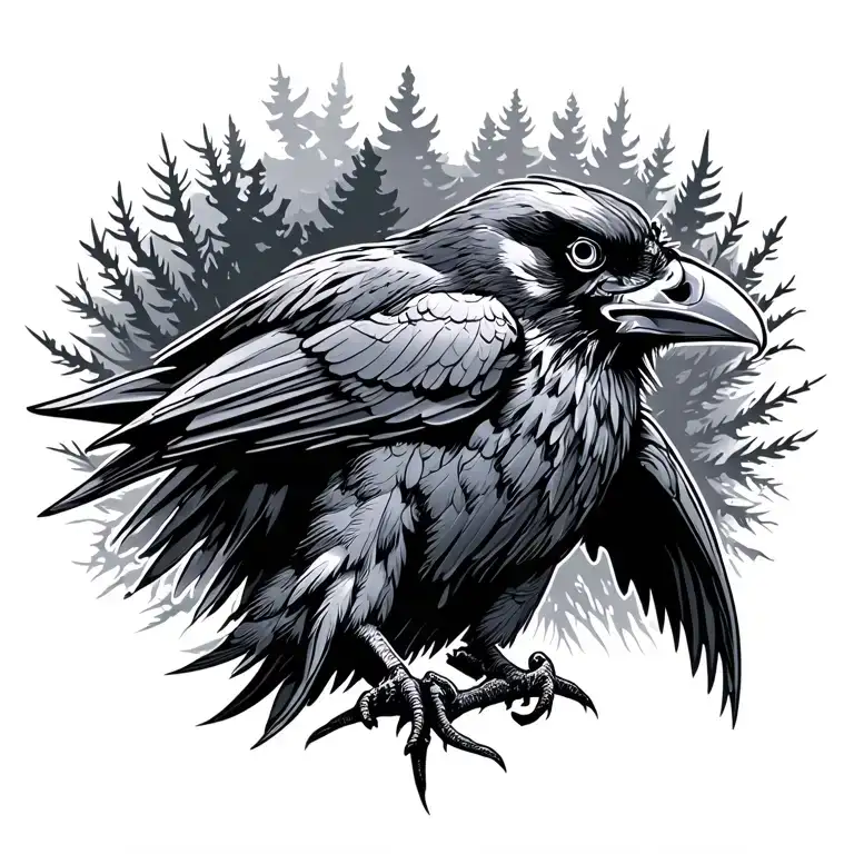 Ravens Is A Forest
