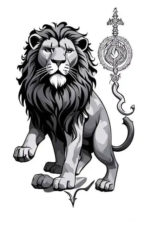 Zodiac Sign Lion And Aquarius Sign