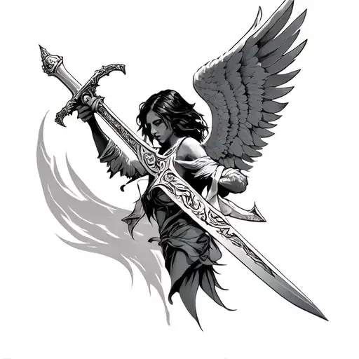 Angel Worrier Sword Rebel