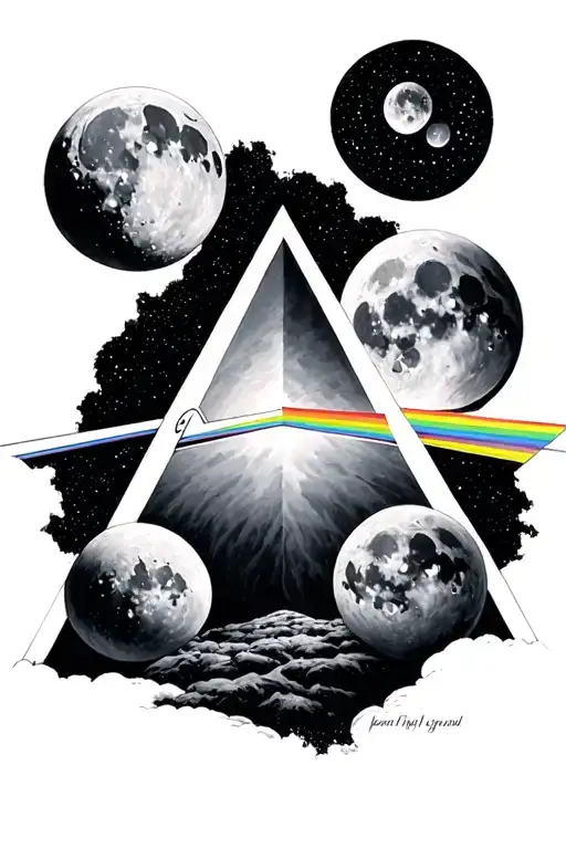 Pink Floyd Dark Side Of The Moon Phases