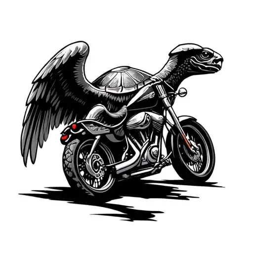 Winged Turtle Motorcycle