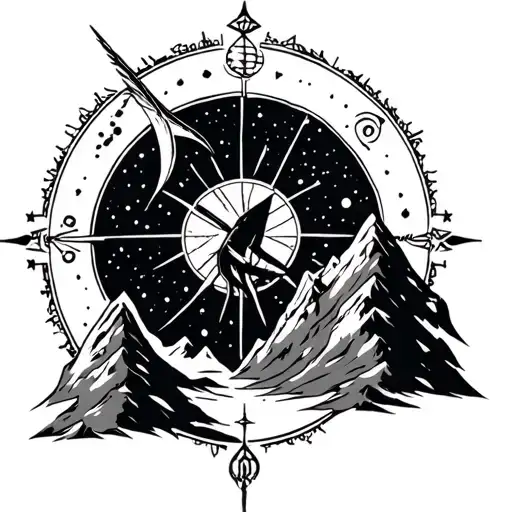 Mercury Adventure Sagittarius Mountain Peace Karma