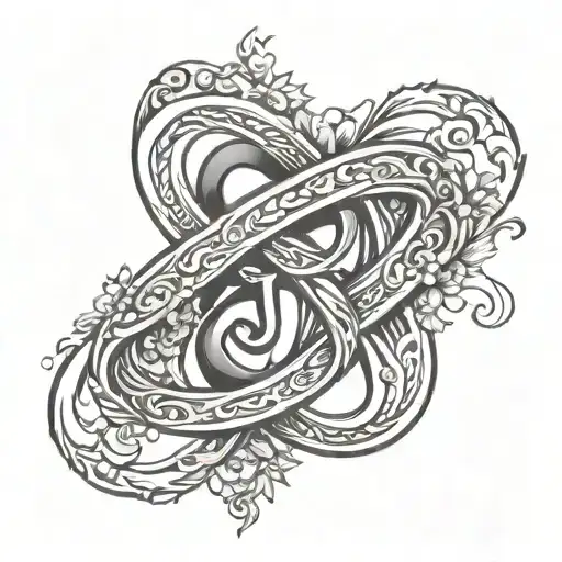 Infinity Sign With Date 11-22-24