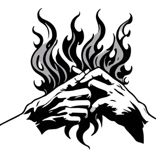 Twin Flames Two Index Fingers Linking