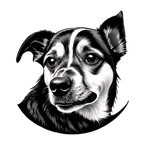 Flower Children Tribal Dog