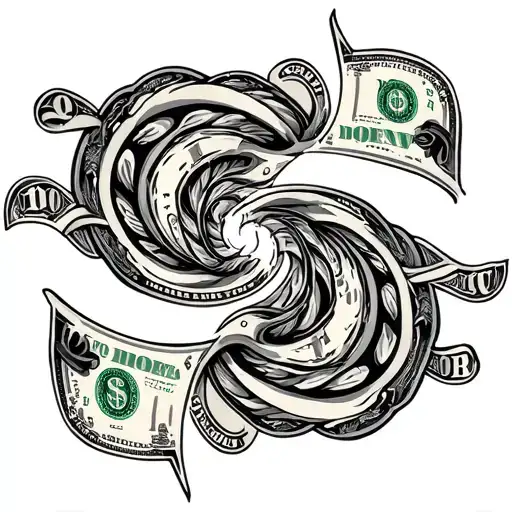 Money Attraction Spiral Made