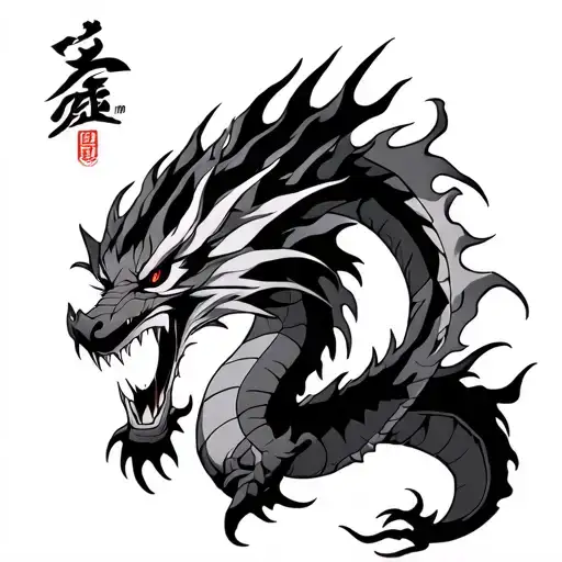 Yu Yu Hakusho Dragon Of Darkness Flame