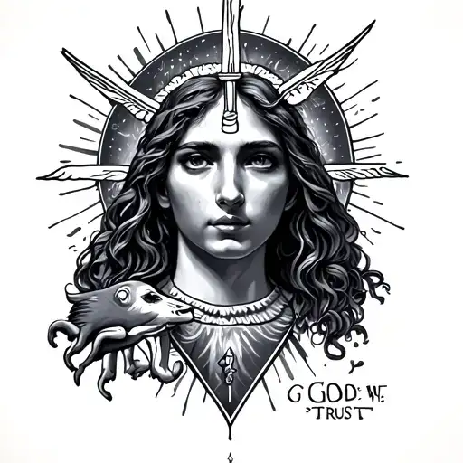 Feeling The Darkness And Seeing The Light Of God We Trust'