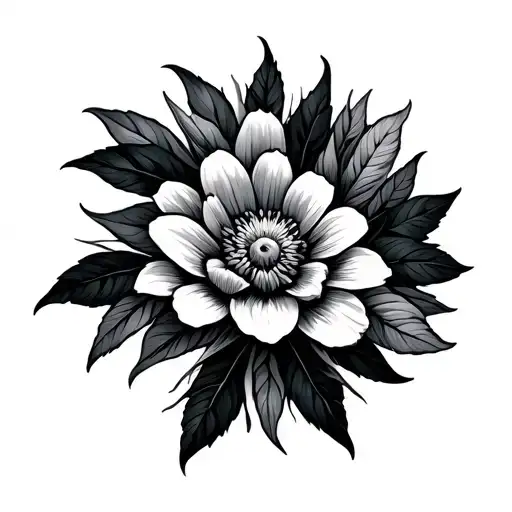 Flower Courage At The End Of Nature Mountain Ocean Soleil Resilience