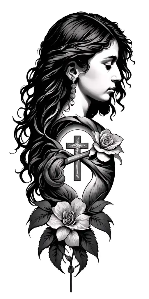 Christian Theme With Beating Cancer