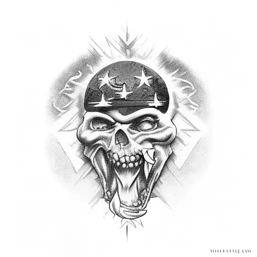 A Historical Figure In A Moment Of Rage With The Word 'War' Subtly Hidden Within The