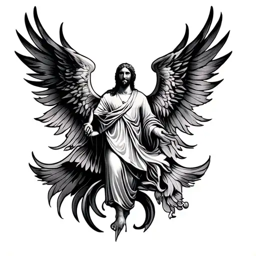 Religious Meaningful Forarm Half Sleeve