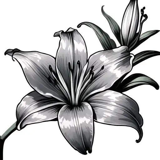 Lily Flower And Cancer Disease