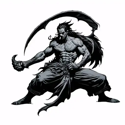 Good And Evil Fighting Stance