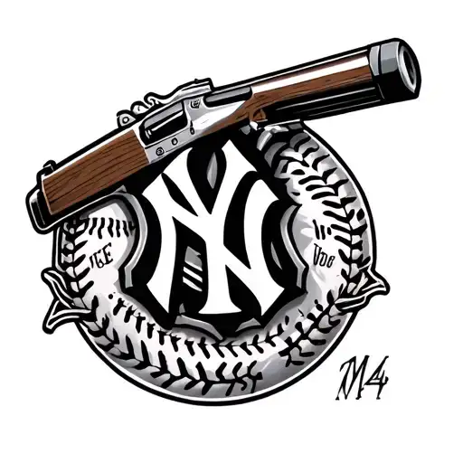 New York Yankees M4 Riffle