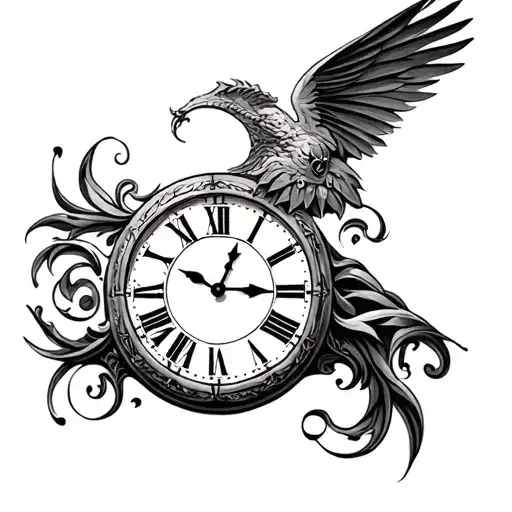 Father Time Clock