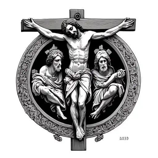 Jesus Crucified & Benedict Medal