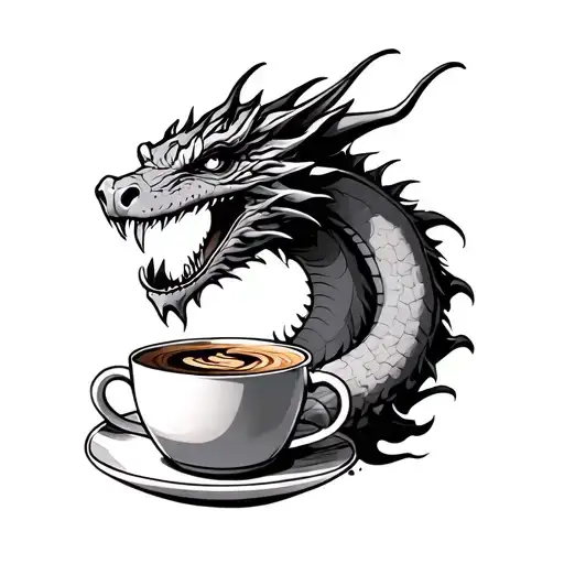 Dragon And Coffee
