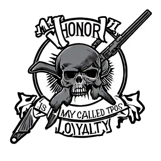 Military Mu Honor My Honor Is Called Loyalty Pkm