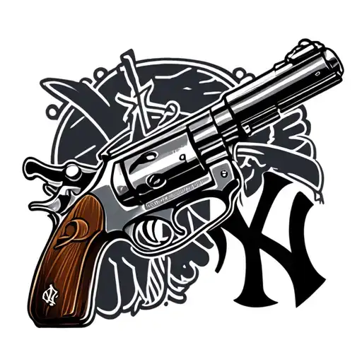 New York Yankees Pitol Riffle Gun