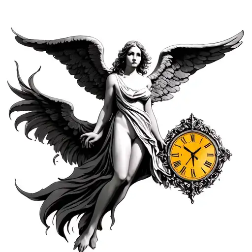 Angel And Time