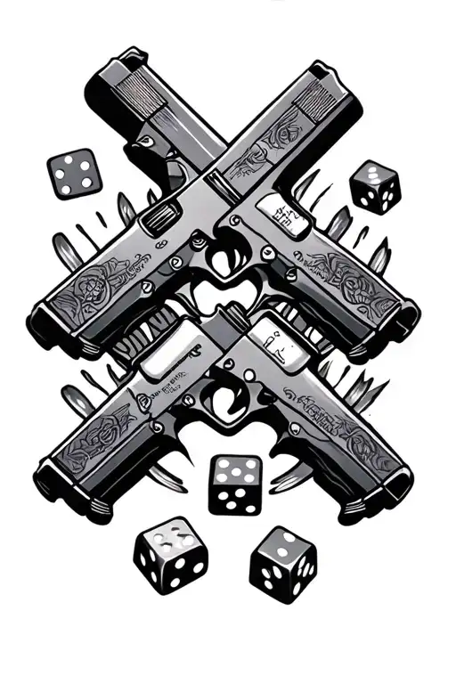 Glocks And Dice Surrounded