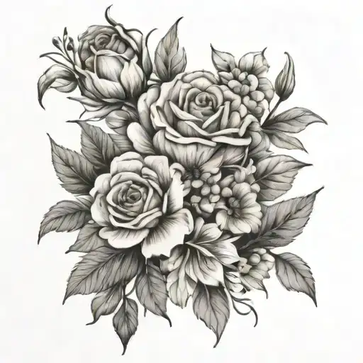 Birth Month Flower Bouquet