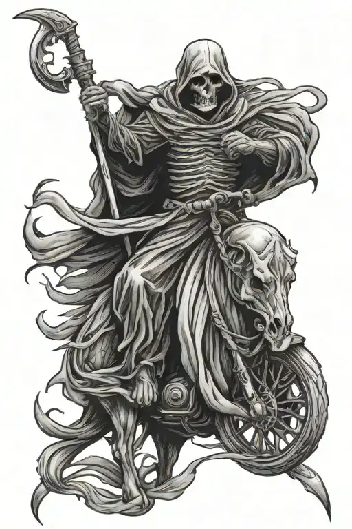 Grim Reaper Riding