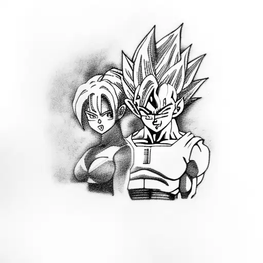 Dbz Vegeta And Bulma