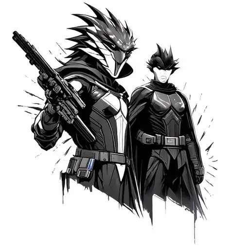 Mass Effect Mix With Star Wars Mix With Dragon Ball