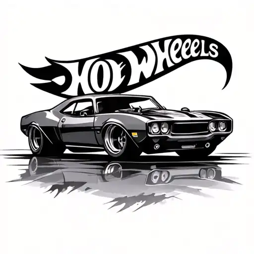 The Name Noah With A Hot Wheels Car