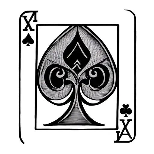 4 Aces Poker Card Design