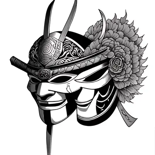 Samurai Mask Cutting 2 Scrafs