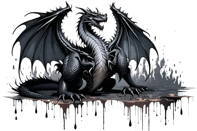 Bleeding Dragon Wings