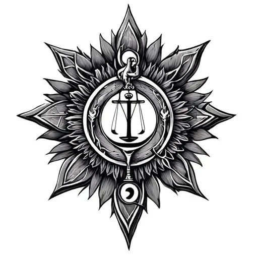 Libra Scale Virgo Aquarius Zodiac