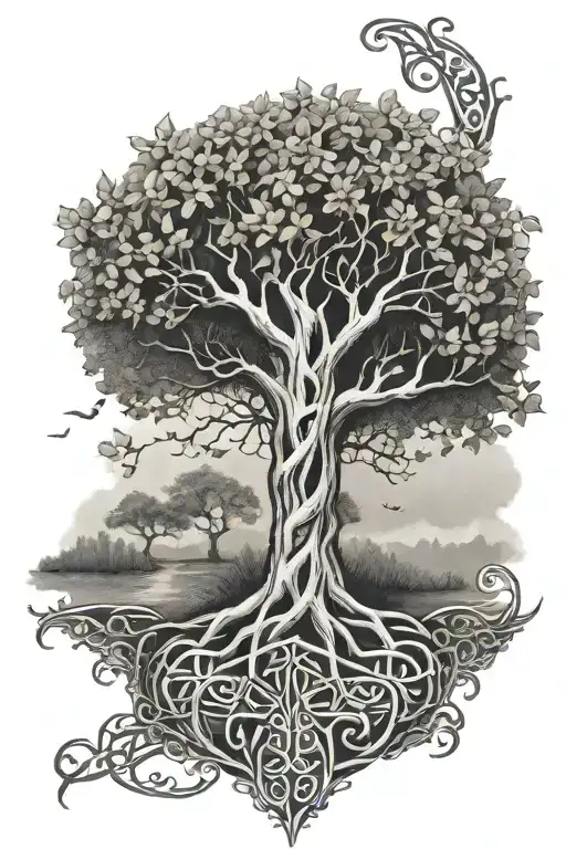 Celtic Family Tree Growing