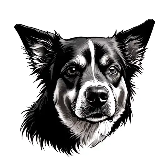 Dog Hovawart Amerindien Style