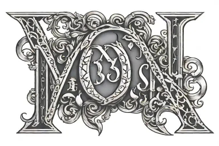 Roman Numerals 8 28 2010 With Holden On Top