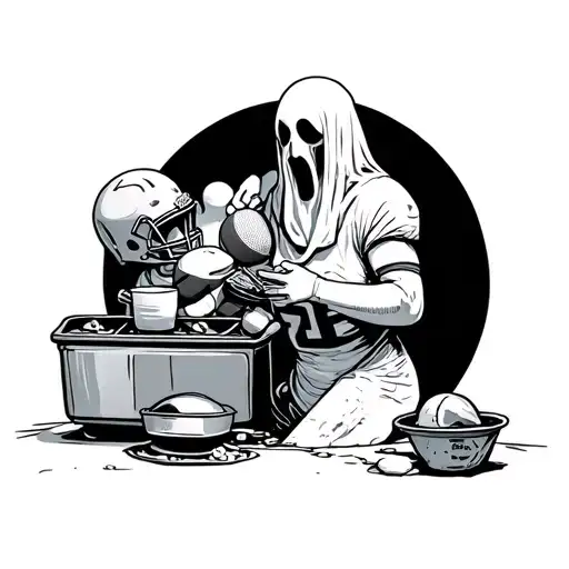 Ghost Football Play Another Ghost Mother Cooking