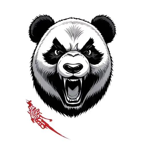 Samurai Panda Angry