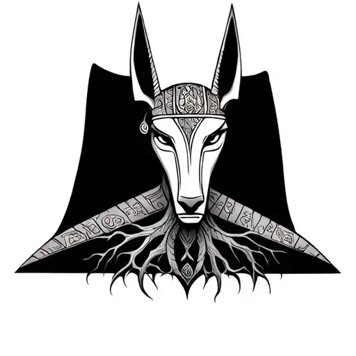 Anubis Tree Of Life Papa Homage