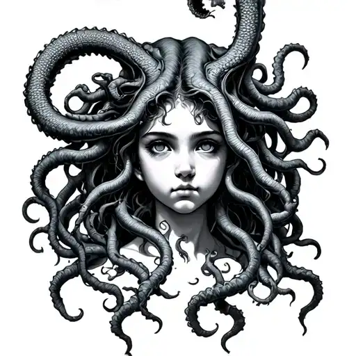 Young Medusa Surrounded