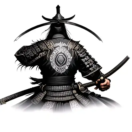 Samurai Full Back Piece
