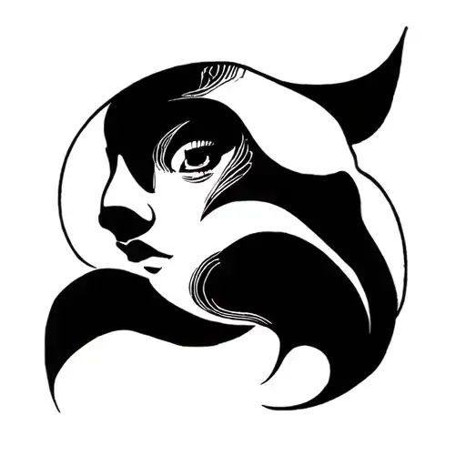 A Gaglo In Minimalist Style Fine Line