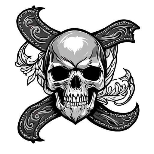 Tooled Leather With Western