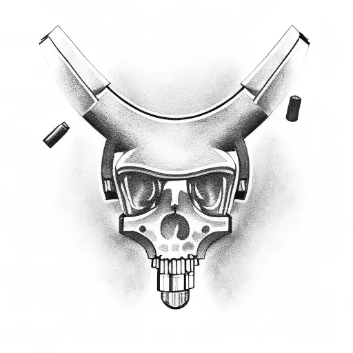 Brass Knuckles And A Gun