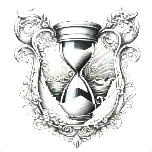 Hourglass Sand Running