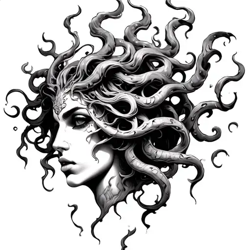 Medusa With Feniks From The Ashes