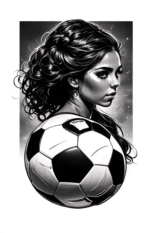 Feminine Football Delicate