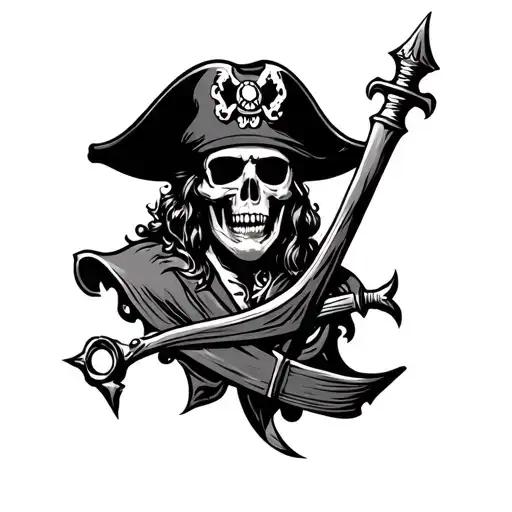 Traditional Pirate Style Flash